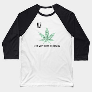 Let's move to CANADA Baseball T-Shirt